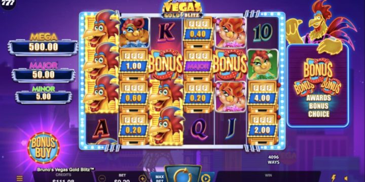 Bruno’s Vegas Gold Blitz Slot: A Must-Try Online Casino Game