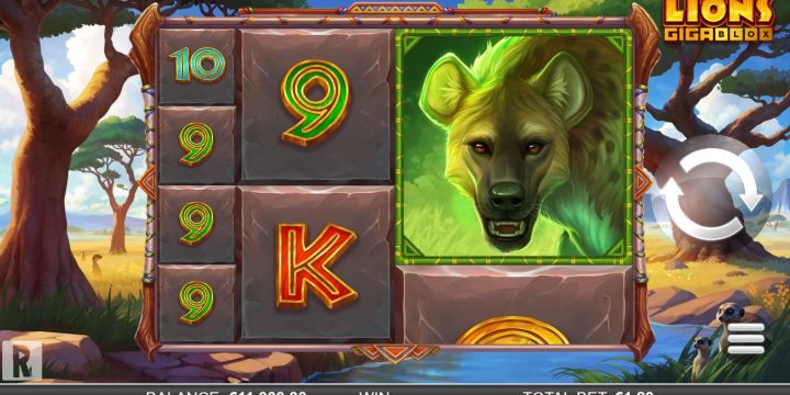 Roar into Winnings with Lions Gigablox Slot